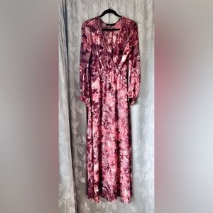 Floor Length Floral Dress